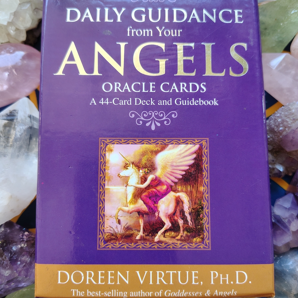 Daily Guidance Oracle Cards - Purple and Gold